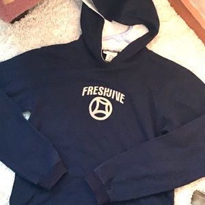 FreshJive vintage hoodie shirt